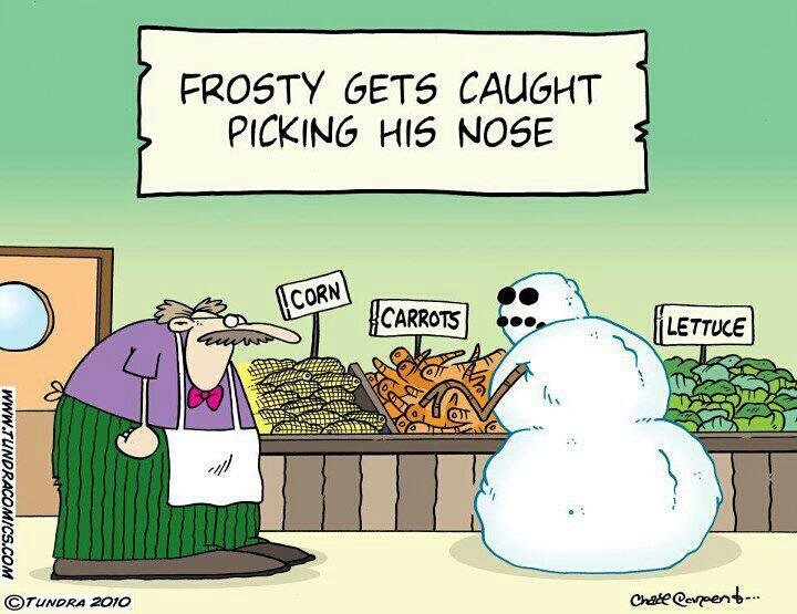 Frosty gets busted